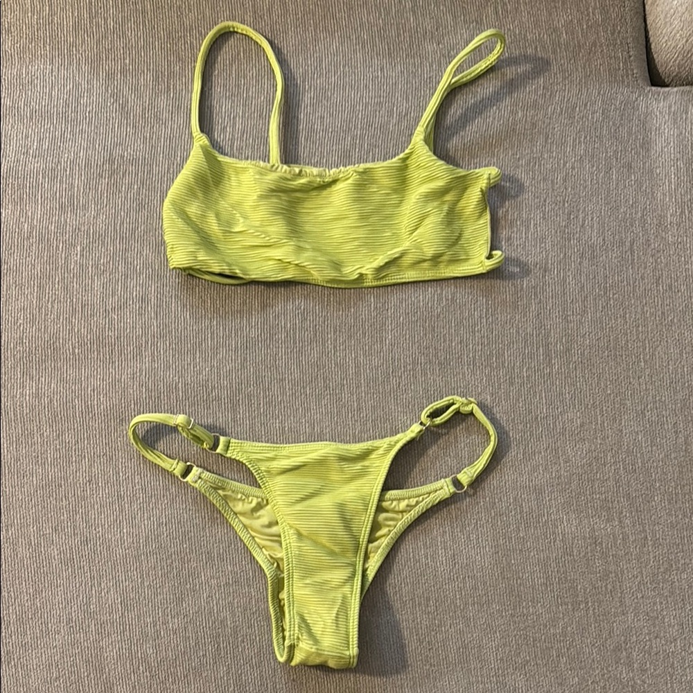 Lime Green Bikini Set
